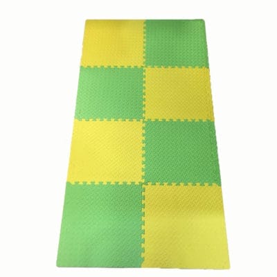 Interlocking puzzle mat tiles are premium grade high-density EVA foam rubber. Perfect for children’s playroom, gym fitness, dance, yoga, martial arts, and much more.