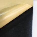 0.12″ | 3mm E200 Black Self Adhesive Eva Foam closed cell Hardness 20-25° Shore C What is EVA Foam? Eva Foam consists of Ethylene Vinyl Acetate and blended copolymers, which give an elastic quality. It is chemically cross-linked, resulting in a uniform cell structure and a semi-rigid product for various applications, and has shock-absorbing and buoyancy properties and is resistant to water, UV radiation, and cracking. Available in various thicknesses and densities with a smooth texture on both sides. It is a versatile material that can be shaped with heat, easily glued to other materials, and painted, making it perfect for creative expression. EVA foam has various uses, including footwear for insoles, handbags for stiffening, interlining, stiffener, sports equipment, athletic padding, packaging, flooring, and even cosplay props and costumes. Suitable For: Footwear Handbags stiffener Sports Packing Flooring Sports Equipment Props Costumes Cosplay Interlining Sports Athletic padding Case inserts Protective packaging