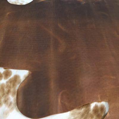 full veg oil waxed crazy cow leather