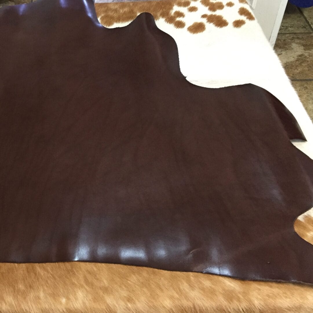 dark brown full veg aniline cow leather avetcoinc@
