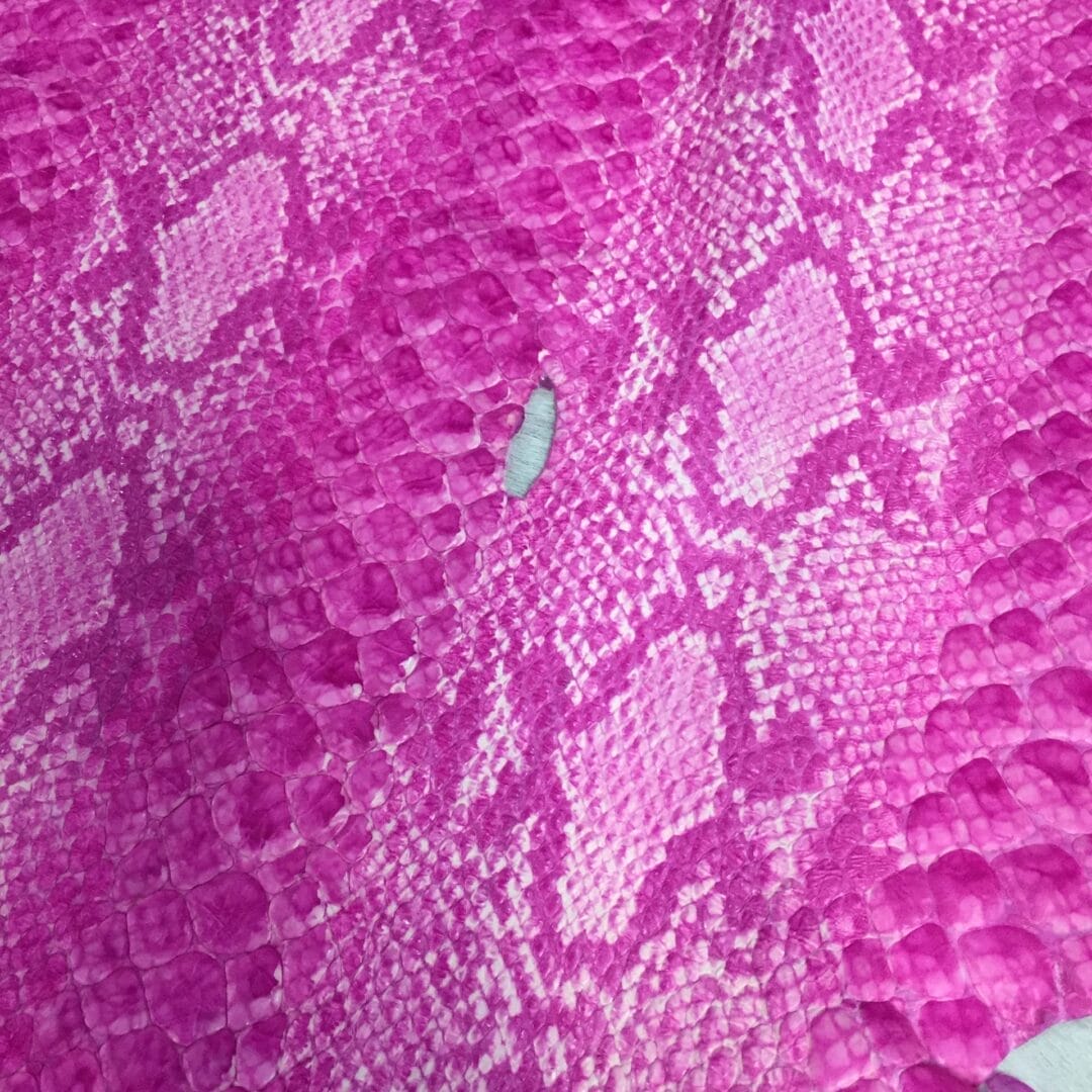 Python Embossed Cow Leather (1)