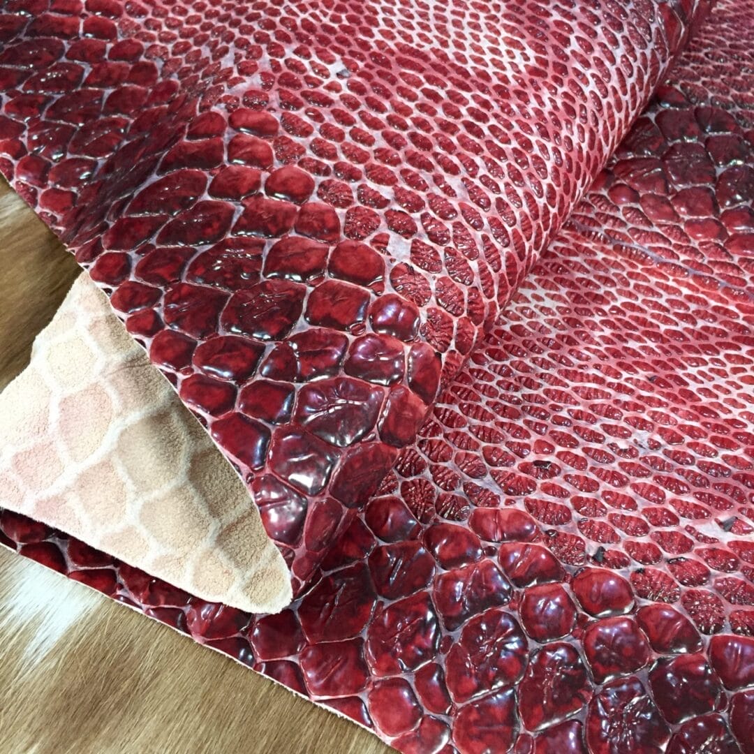 Python Embossed Cow Leather (11)