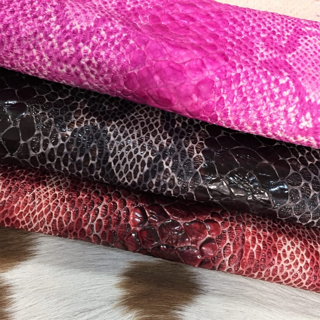 Python Embossed Cow Leather (12)