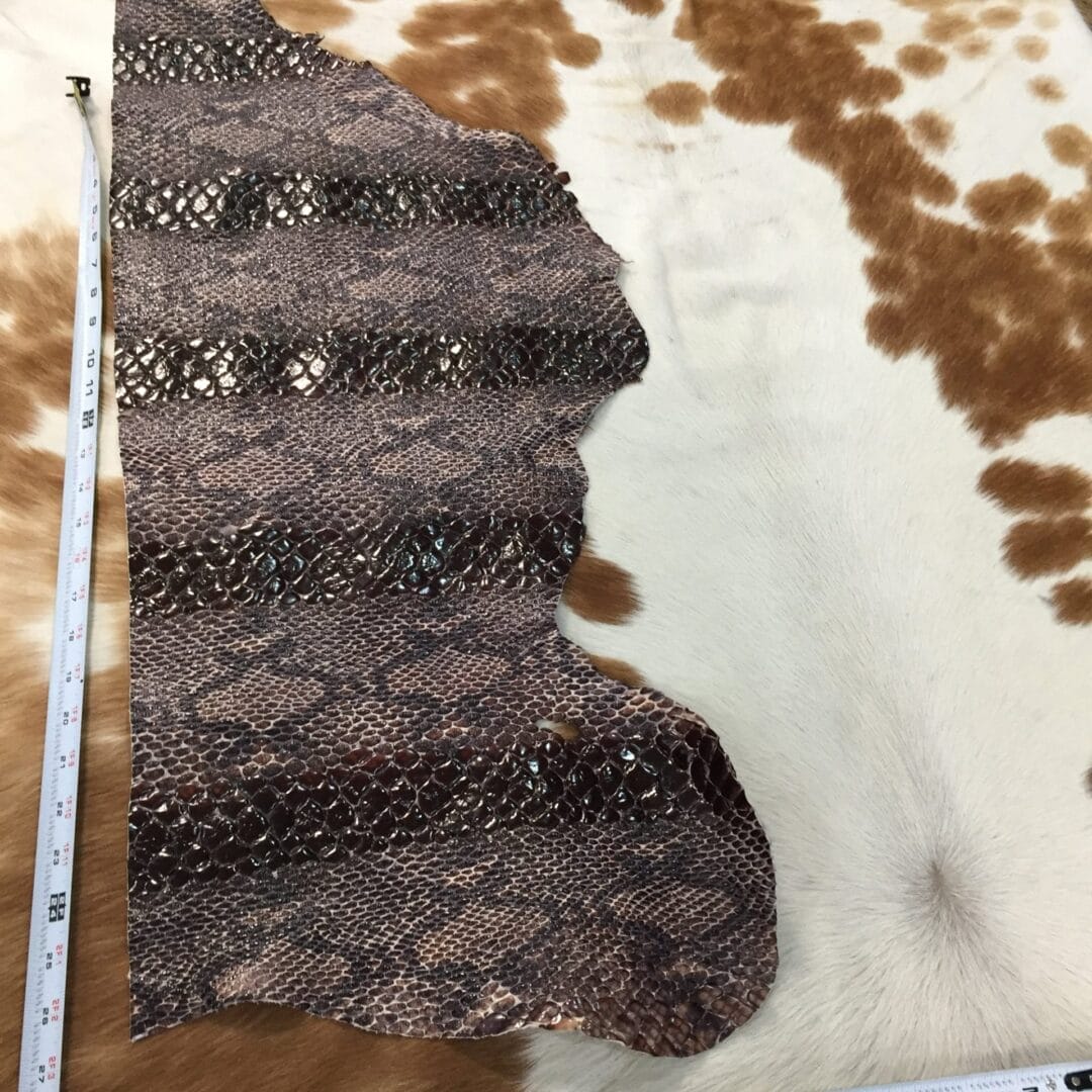 Python Embossed Cow Leather (6)