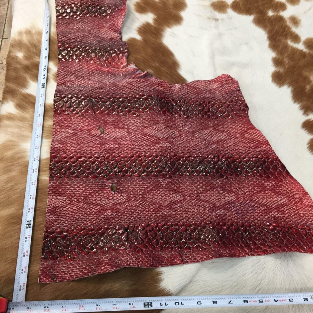 Python Embossed Cow Leather (8)