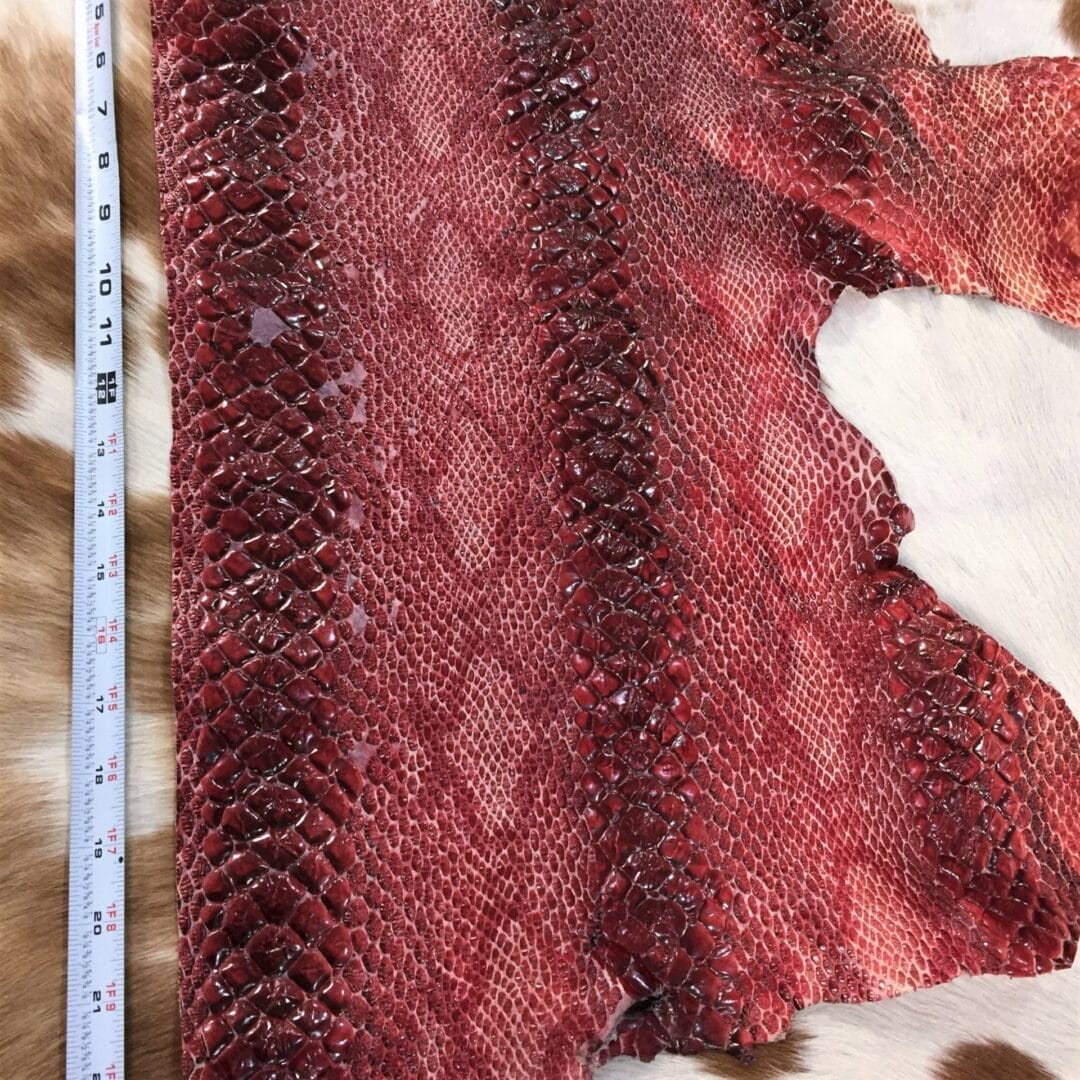 Python Embossed Cow Leather (9)