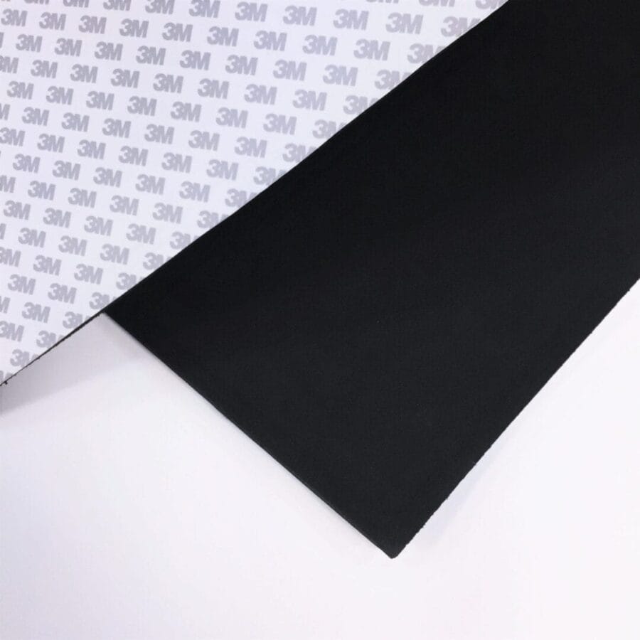 What is EVA Foam? Eva Foam consists of Ethylene Vinyl Acetate and blended copolymers, which give an elastic quality. It is chemically cross-linked, resulting in a uniform cell structure and a semi-rigid product for various applications, and has shock-absorbing and buoyancy properties and is resistant to water, UV radiation, and cracking. Available in various thicknesses and densities with a smooth texture on both sides. It is a versatile material that can be shaped with heat, easily glued to other materials, and painted, making it perfect for creative expression. EVA foam has various uses, including footwear for insoles, handbags for stiffening, sports equipment, packaging, flooring, and even cosplay props and costumes. 3mm 3M Self-adhesive EVA foam with 70-75° Shore C hardness. Sheet size: 39" x 51". Single-sided adhesive. Suitable For: Footwear Handbags stiffener Sports Packing Flooring Sports Equipment Props Costumes Cosplay Interlining Sports Athletic padding Case inserts Protective packaging