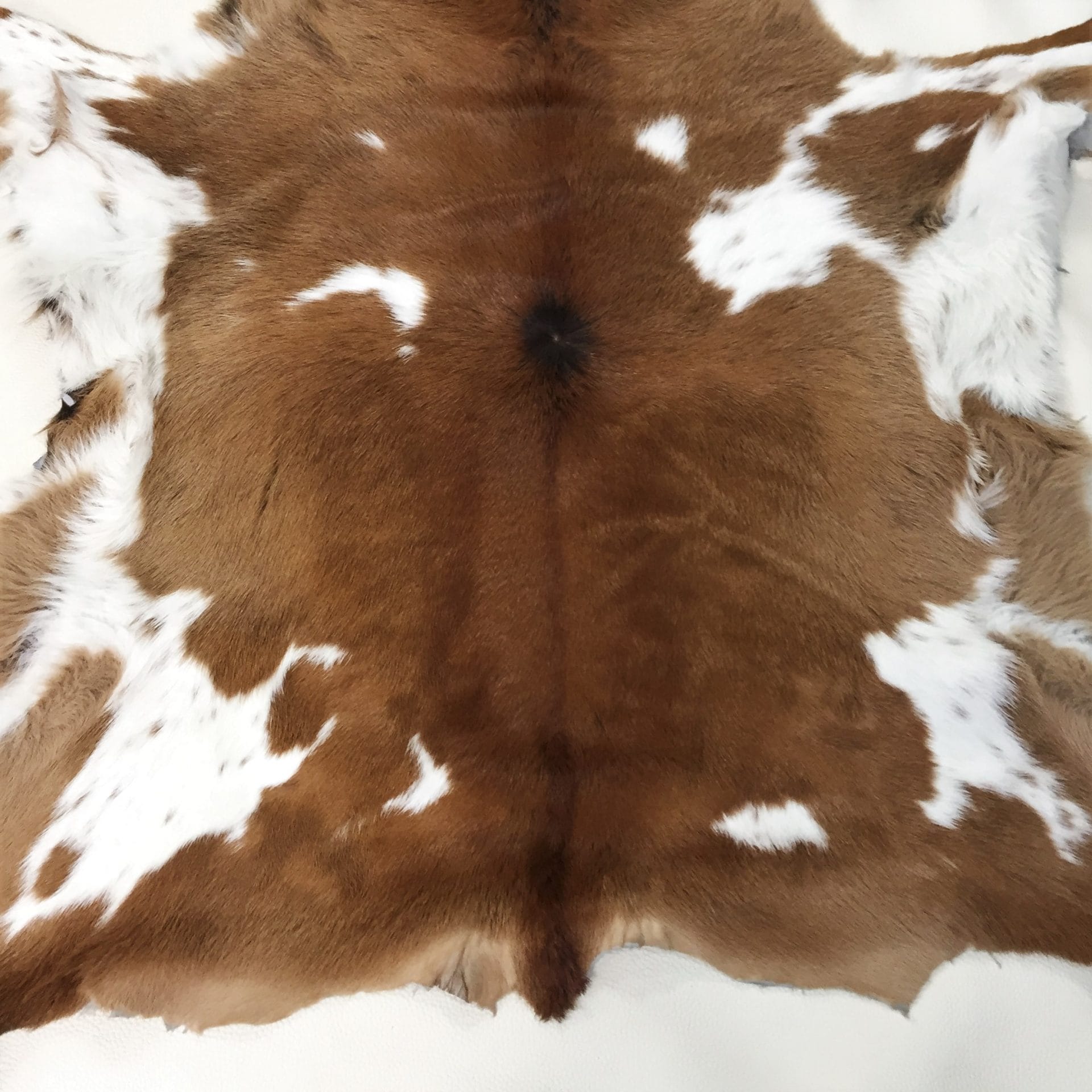 Hair Calfskin Brown with Off White (3)