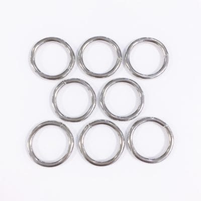25mm (0.98") | Metal O Rings Non Welded Y7462-50 PCs