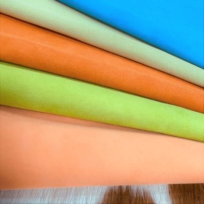 2/3 oz Economy Goat Suede Leather 3-4 SF