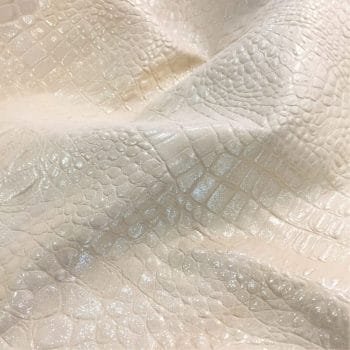 Gator Embossed Veg Tan Lambskin 2 oz
