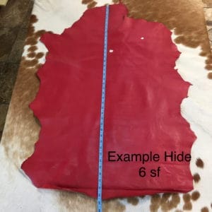 Lambskin Leather Grade C is a type of leather that might have some imperfections, but they do not affect its performance. Instead, these flaws give it a unique appearance. The leather's raw material is sourced from sheep or lamb, and it weighs 2 oz. with a thickness of 0.7-0.9 mm. Furthermore, the economy grade Lamb leather may have uneven shade tone, dark spots, stretch marks, scarring, scratches, or a few holes. However, these flaws do not affect its performance. Instead, they give it a unique appearance that sets it apart from other types of leather.