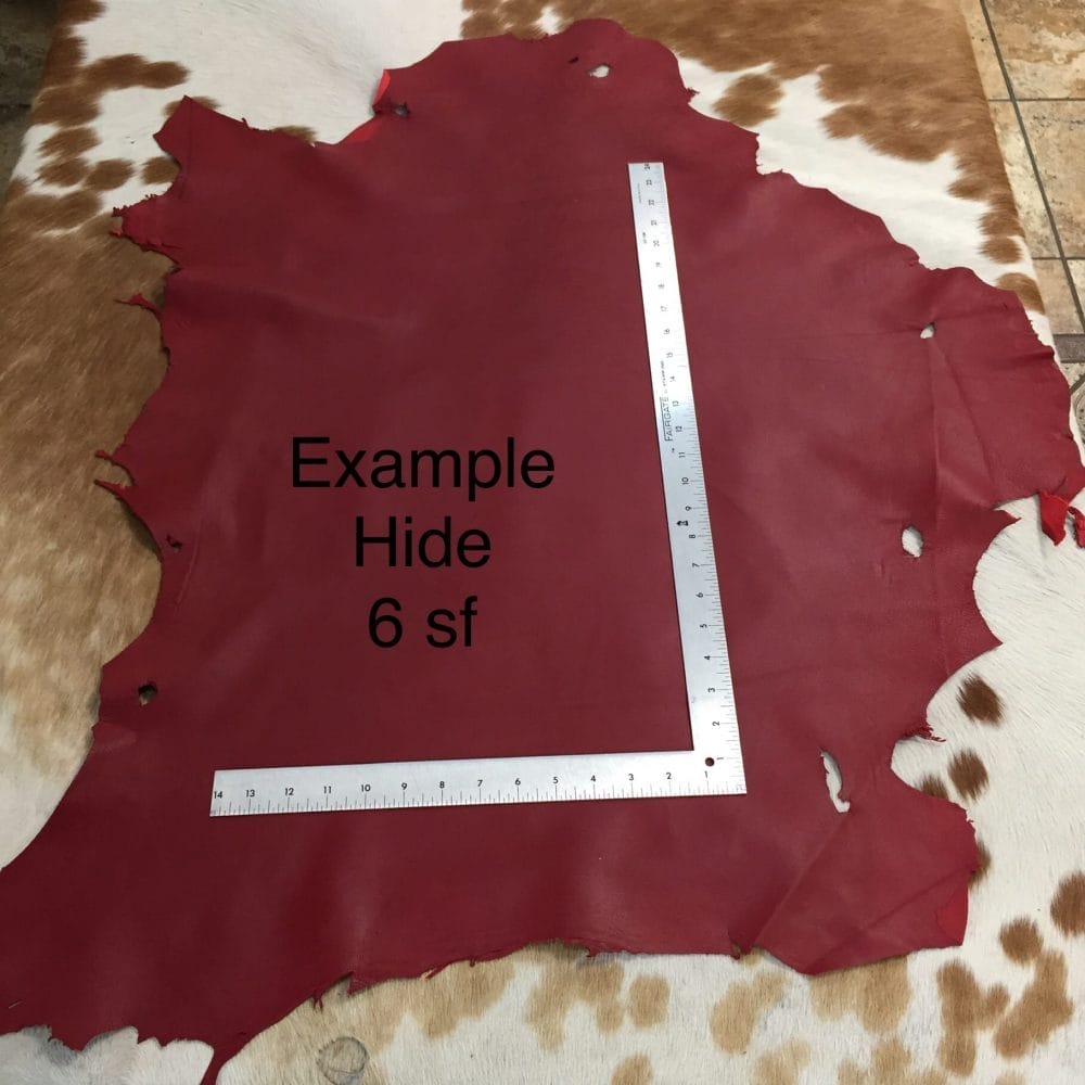 Avetco Inc Clearance Lambskin Deep Red (4)
