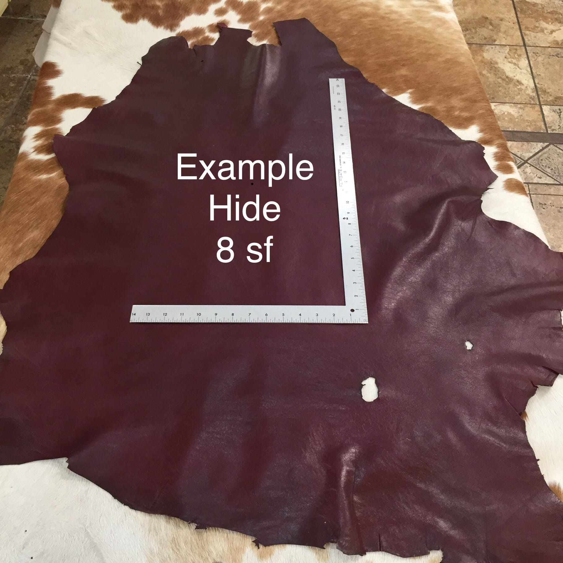 Avetco Inc Economy Lambskin Burgundy (5)