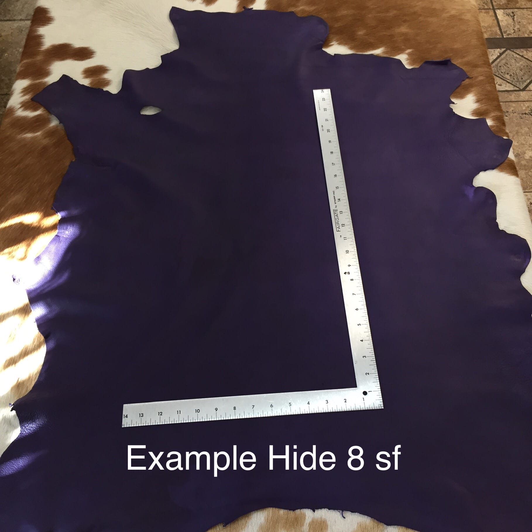 Avetco Inc Lambskin Clearance Purple SL-101 (3)