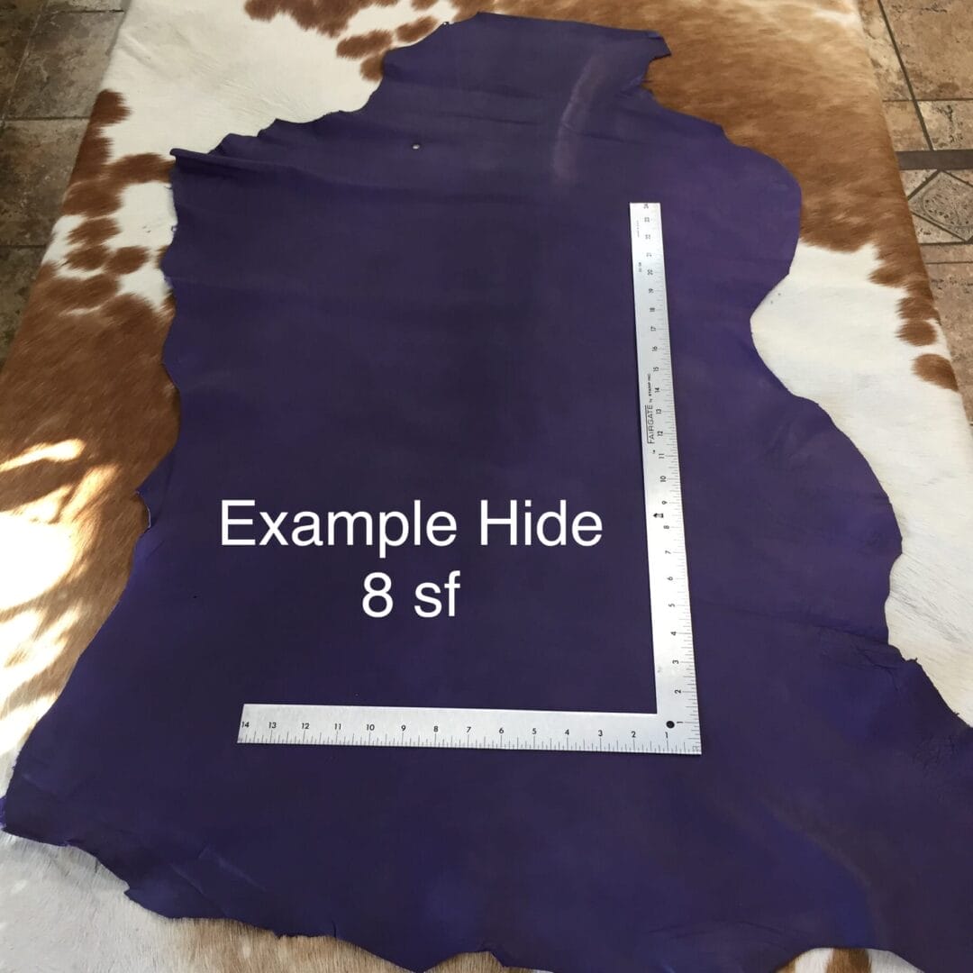 Avetco Inc Lambskin Clearance Purple SL-101 (6)