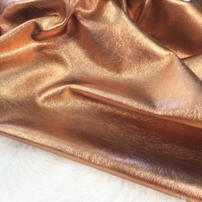 Metallic Lambskin Leather 2 oz