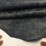 Distressed cowhide with a rugged, vintage look and waxy feel—perfect for bold footwear, bags, belts, and standout DIY leather projects.