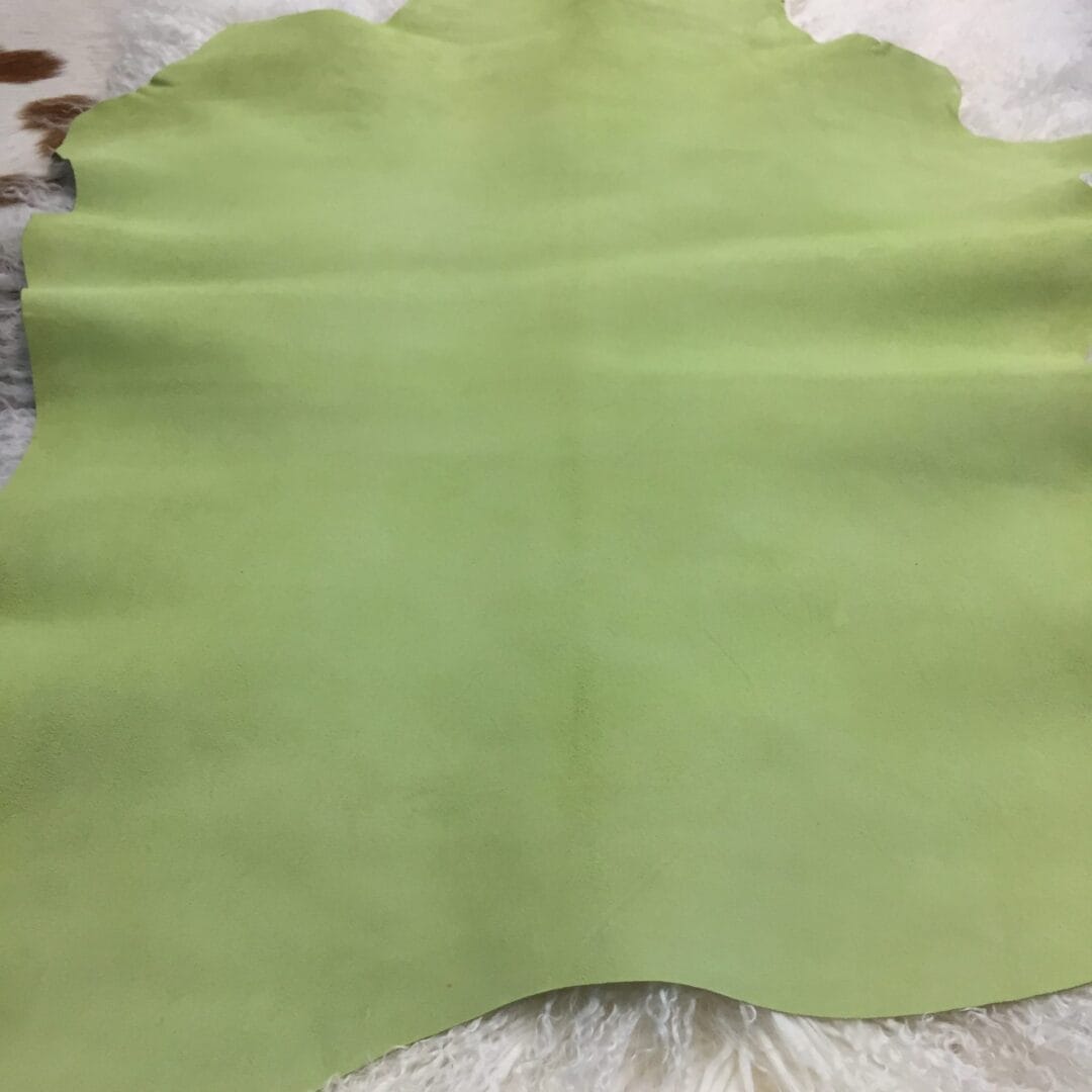 goat suede Lettuce Green (2)