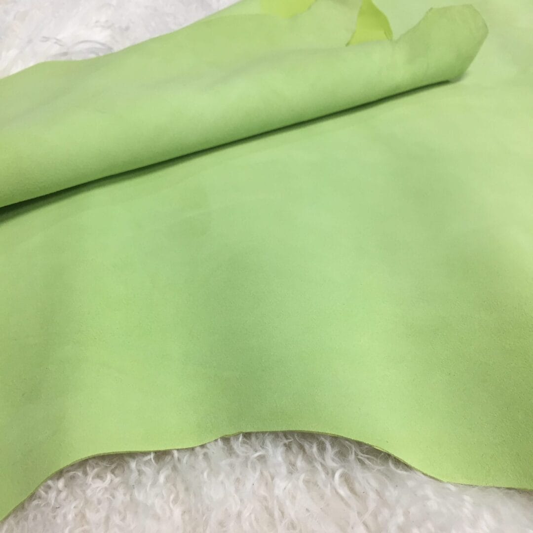 goat suede  Lettuce Green (1)