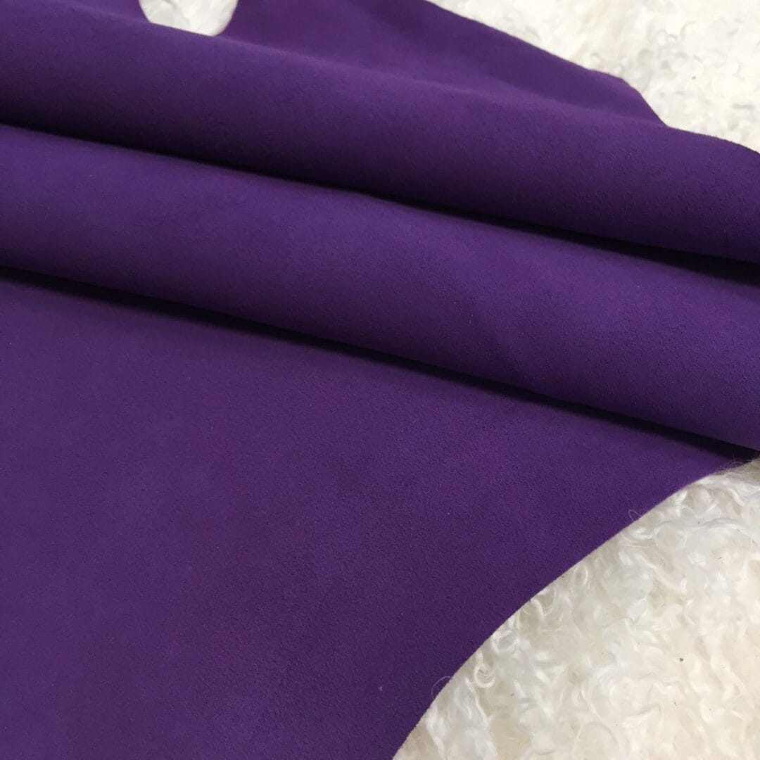 goatskin suede leather purple avetcoinc@