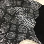Rizzy Snake Lambskin avetcoinc@ | Avetco Leather Hides and Eva Foam Black Snake Lambskin avetcoinc@