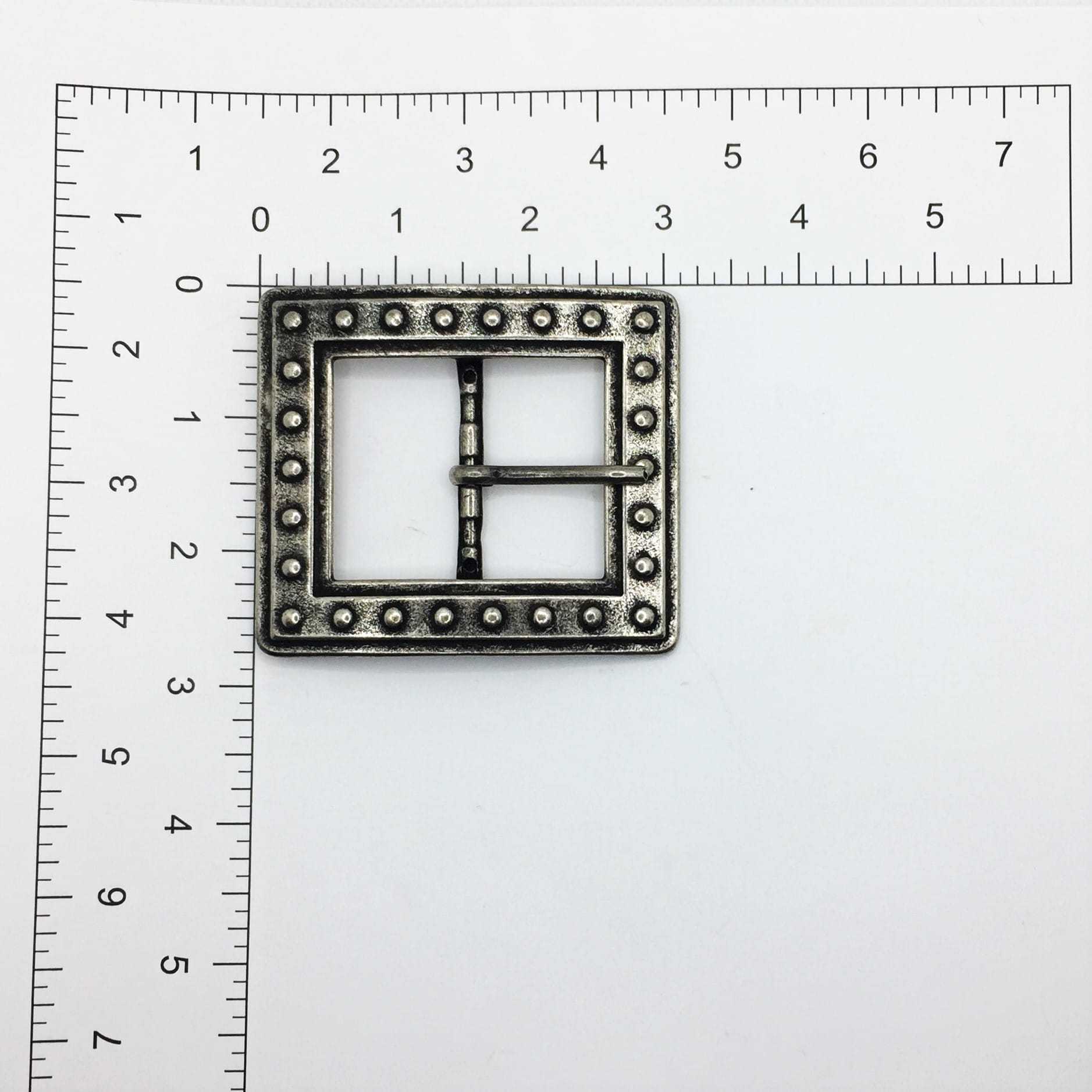 Belt Buckle A.Silver 40mm 1.57inch HA2002 Avetcoinc@(1)