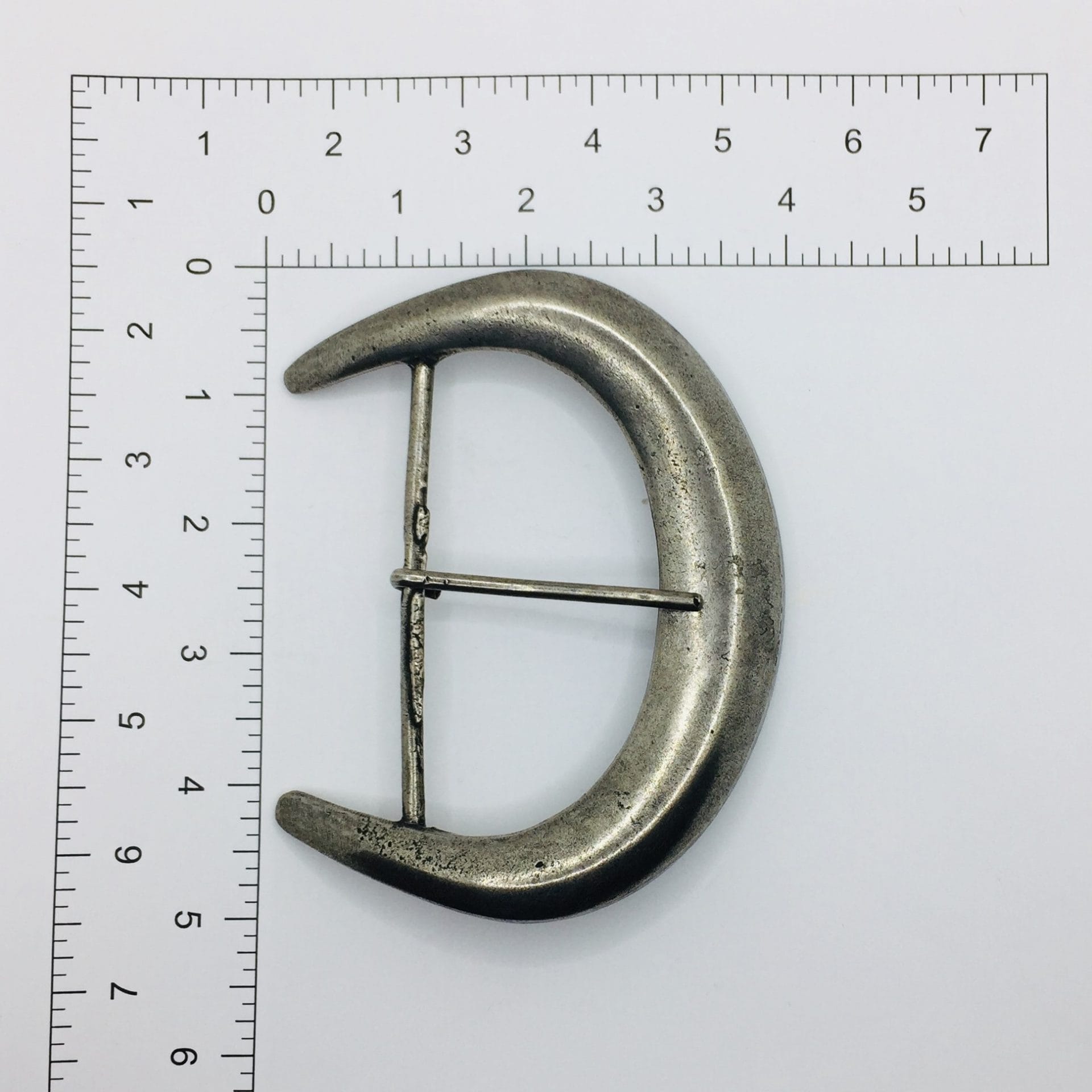 Belt Buckle A.Silver 80mm 3.15inch HA2082 (1)