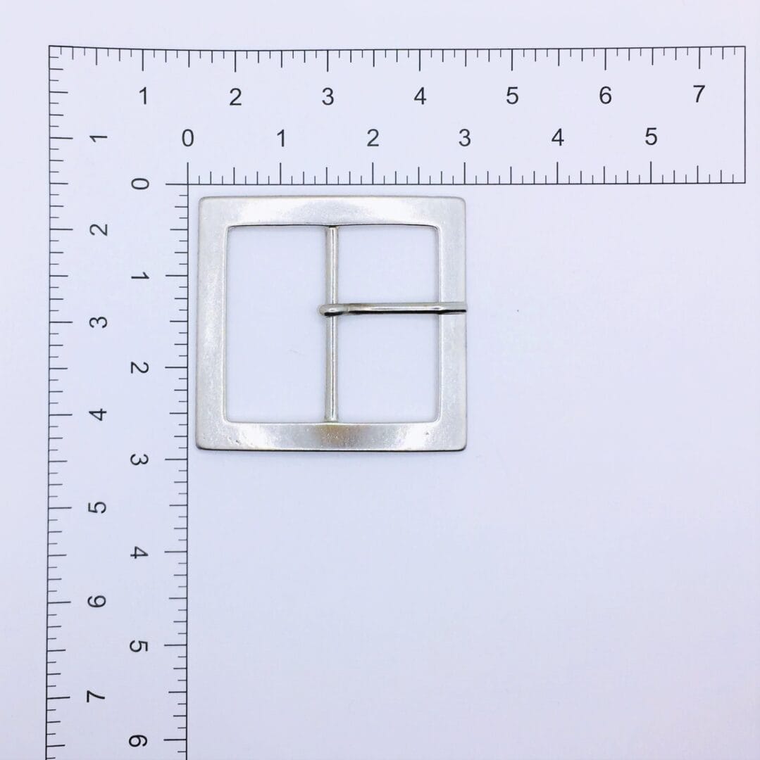 Belt Buckle Silver HA2014 50mm 2inch (2)