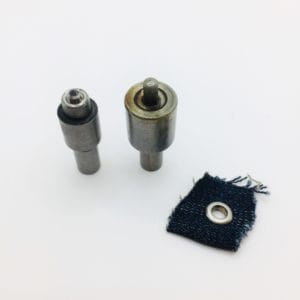 die setter tool for 5mm beveled eyelets, made of steel