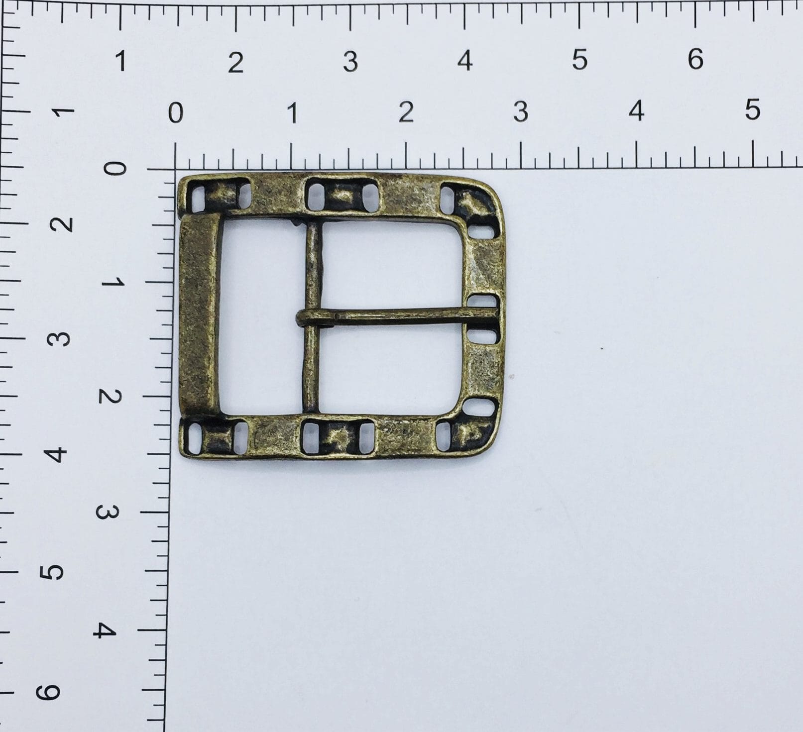 Belt Buckle Brass 40mm 1.57inch HA2114 Avetcoinc@(1)
