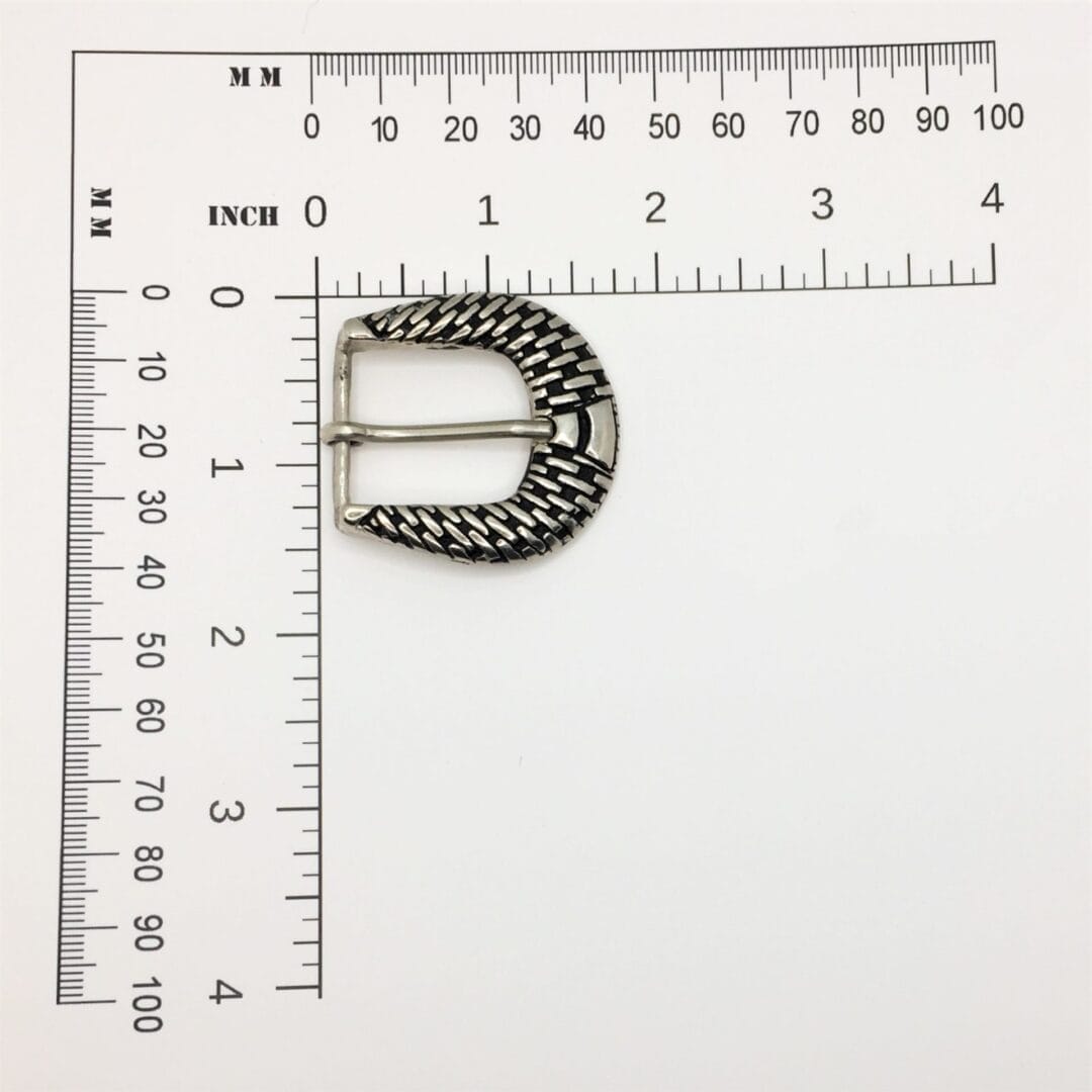 Belt Buckle A.Silver 29mm 1.14inch HA2052 Avetcoinc@ (4)