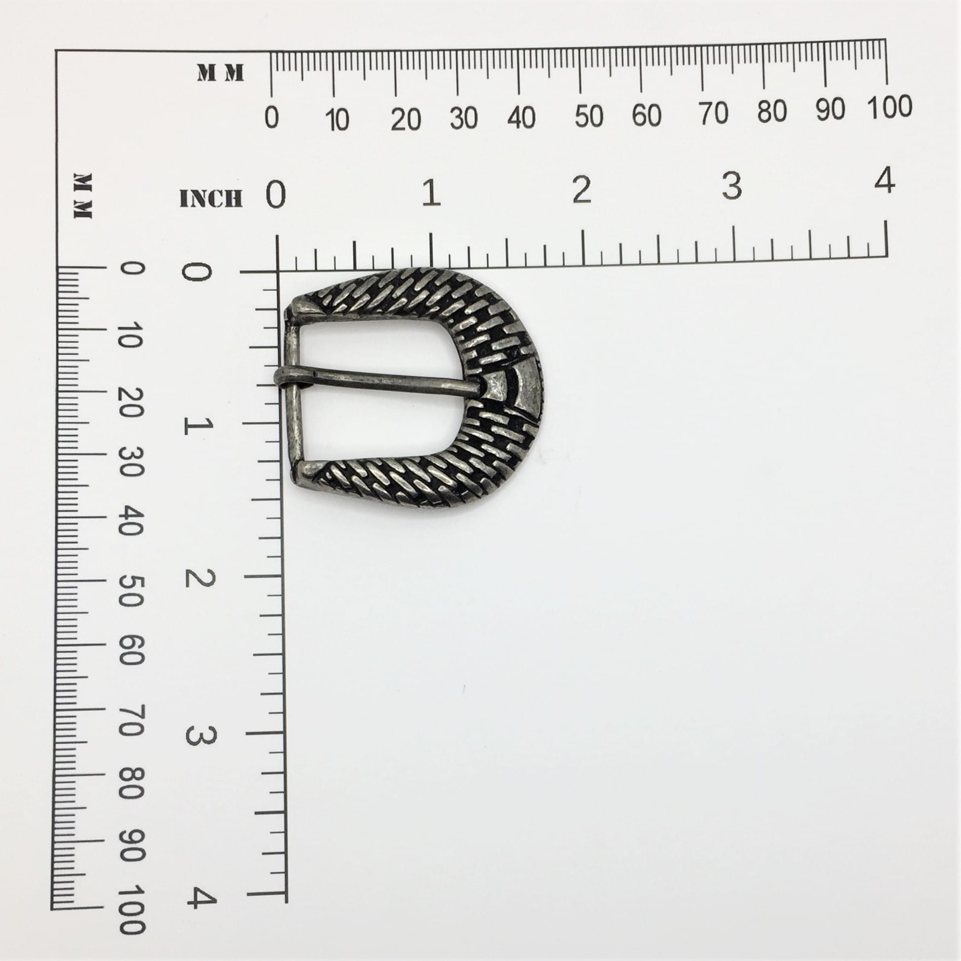 Belt Buckle A.Silver 29mm 1.14inch HA2052 Avetcoinc@ (8)