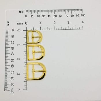 Gold Belt Buckle 23-29mm