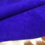 This exquisite collection features Pigskin Nubuck Leather, a suede with utmost softness that adds sophistication to any outfit. The timeless palette of natural colors perfectly complements the eye-catching hues, offering a versatile range of options. The suede's supple texture is incredibly tempting to the touch, and the leather comes from domestic pigs processed as whole hides with a thickness of 3 oz and an average size of 5-6 sq. ft. Additionally, the nubuck texture and medium soft temper of the suede perfectly highlight its exquisite suede texture. The leather is tanned using the chrome tannage method and is sourced from Taiwan. This exquisite collection is worth checking out, Perfect for footwear, accessories, handbags, apparel, belts, and DIY projects.