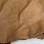 Florence is full-grain lambskin leather with an aniline finish, showcasing natural blemishes and rich character through transparent dyes for a raw, authentic look.