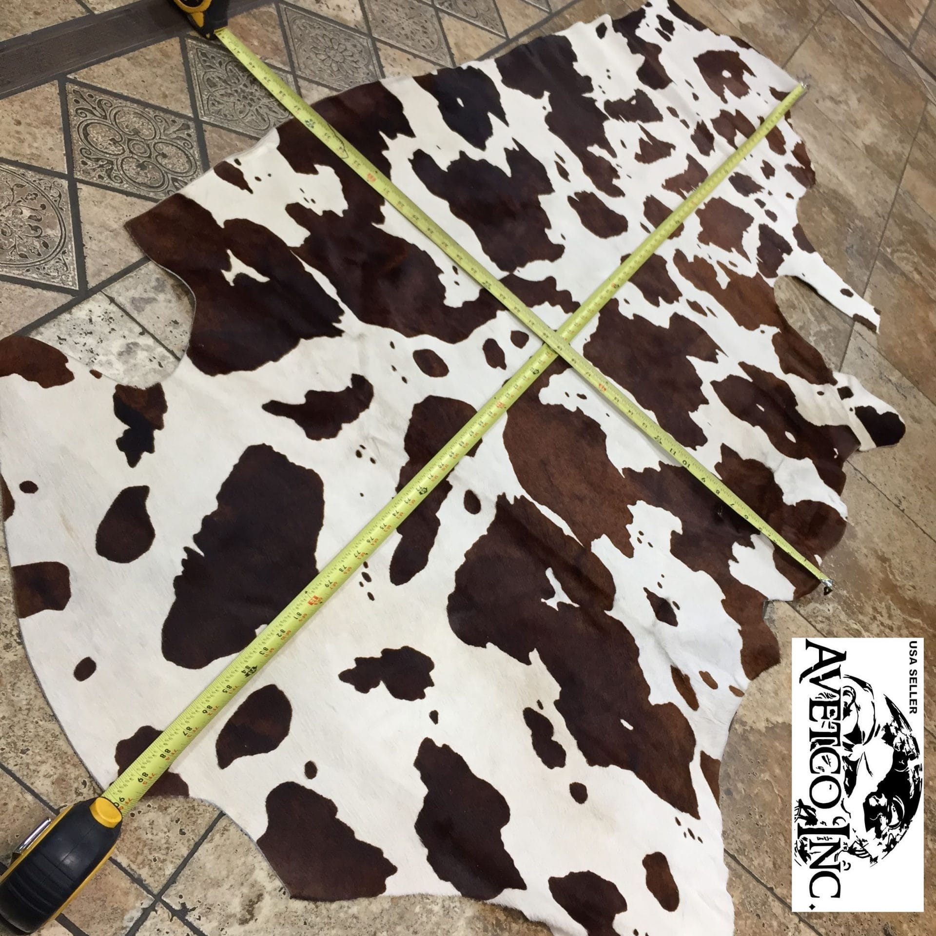 Avetco Inc-Cow Hair On Horse Print Chestnut (4)