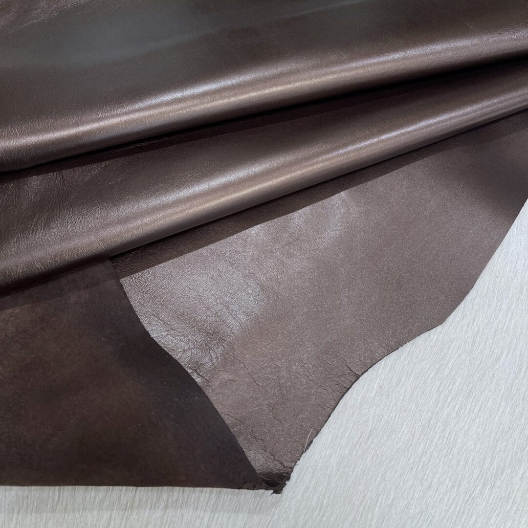 Chocolate Brown Lambskin 6