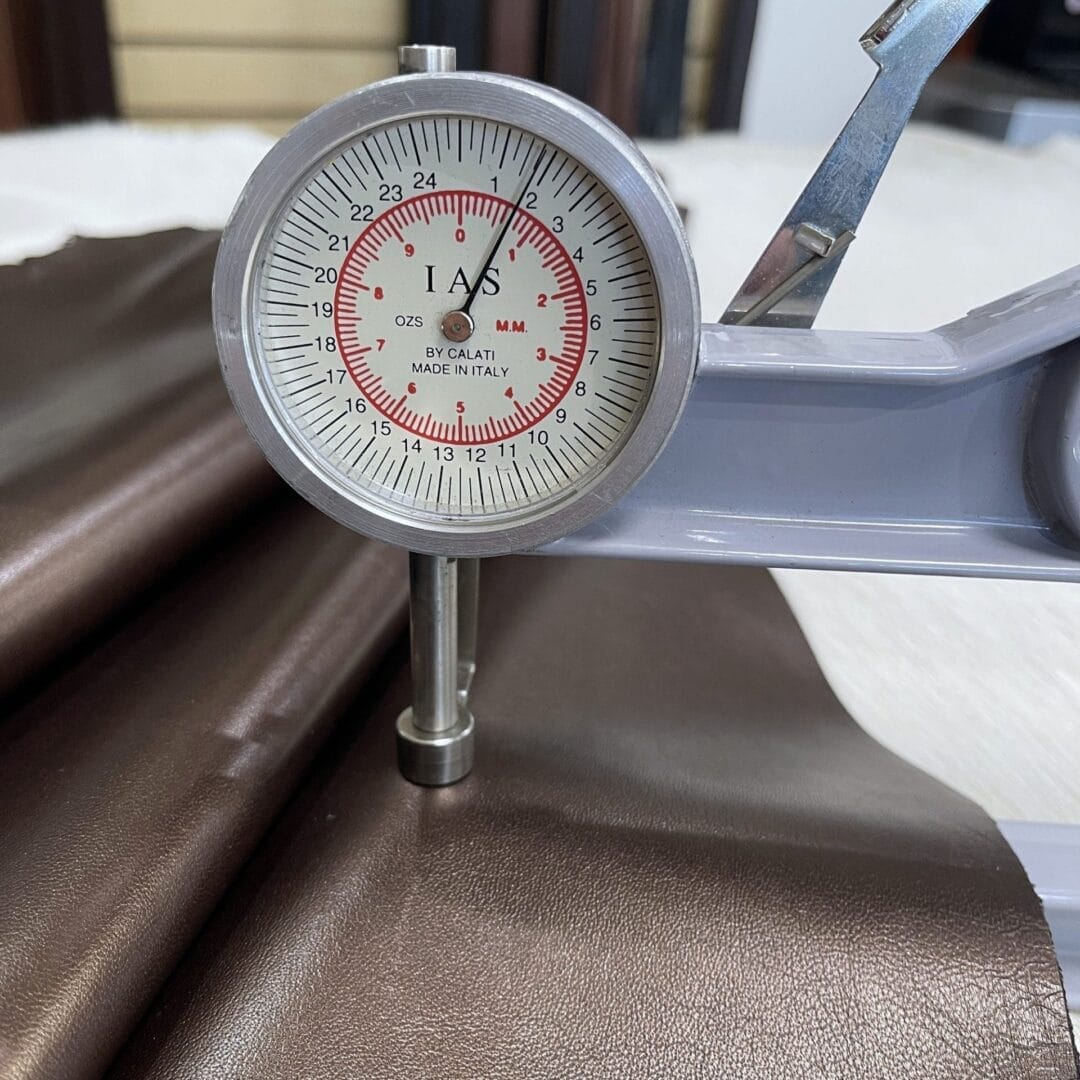 Chocolate Brown Lambskin 7