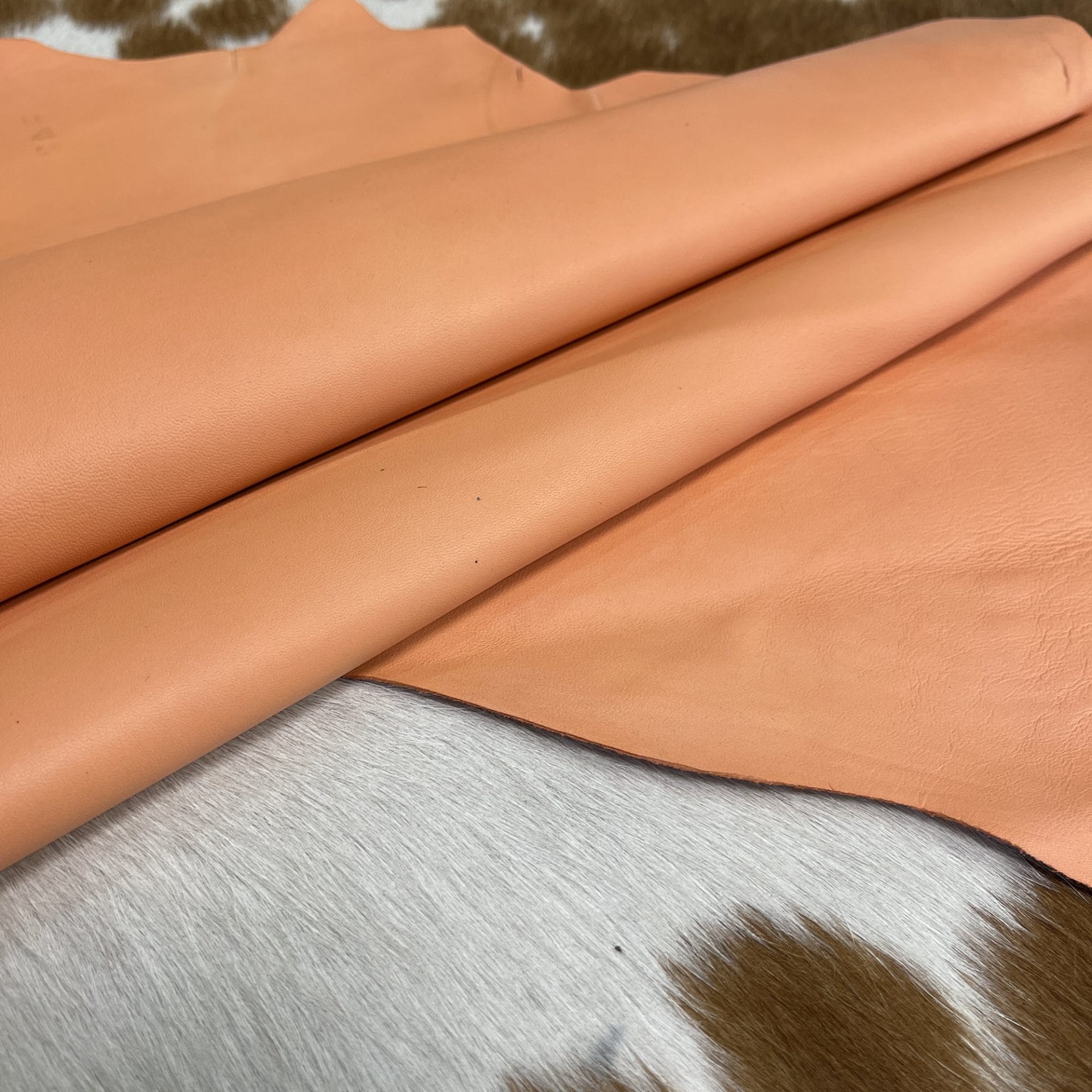 Lambskin soft leather