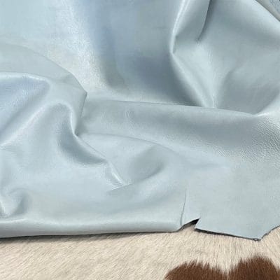 Economy Lambskin Leather- Multiple Hides Baby Blue