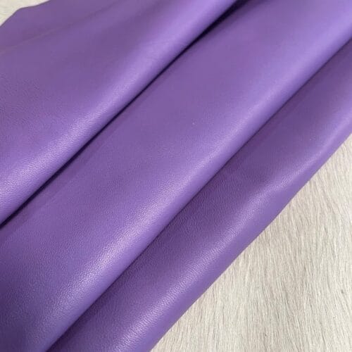 Economy Lambskin Nappa Leather 2 oz- 2 Hides Lavender