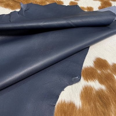 Economy Lambskin Nappa Leather 2 oz Navy Blue