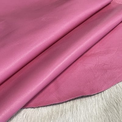 Economy Lambskin Leather- Multiple Hides Pink