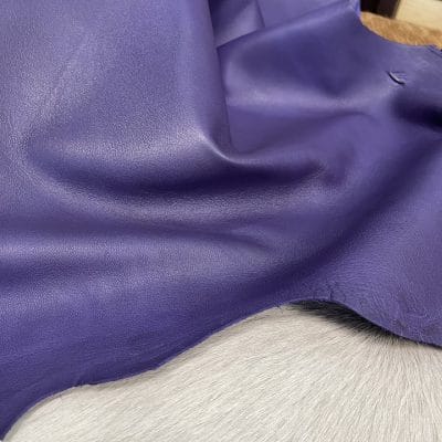 Economy Lamb Nappa Leather 2 oz Purple