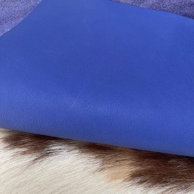 The Milano Cow Leather Collection is made of full-grain European leather produced from whole hides. This gives the leather a soft and luxurious finish on the surface, resulting in a subtle yet rich appearance. The collection is available in 48 complementary colors and is lightly pigmented and flexible, making it an excellent option for cutting. The Milano Collection is unbuffed and chrome-tanned, giving these leathers a smooth and elegant look.