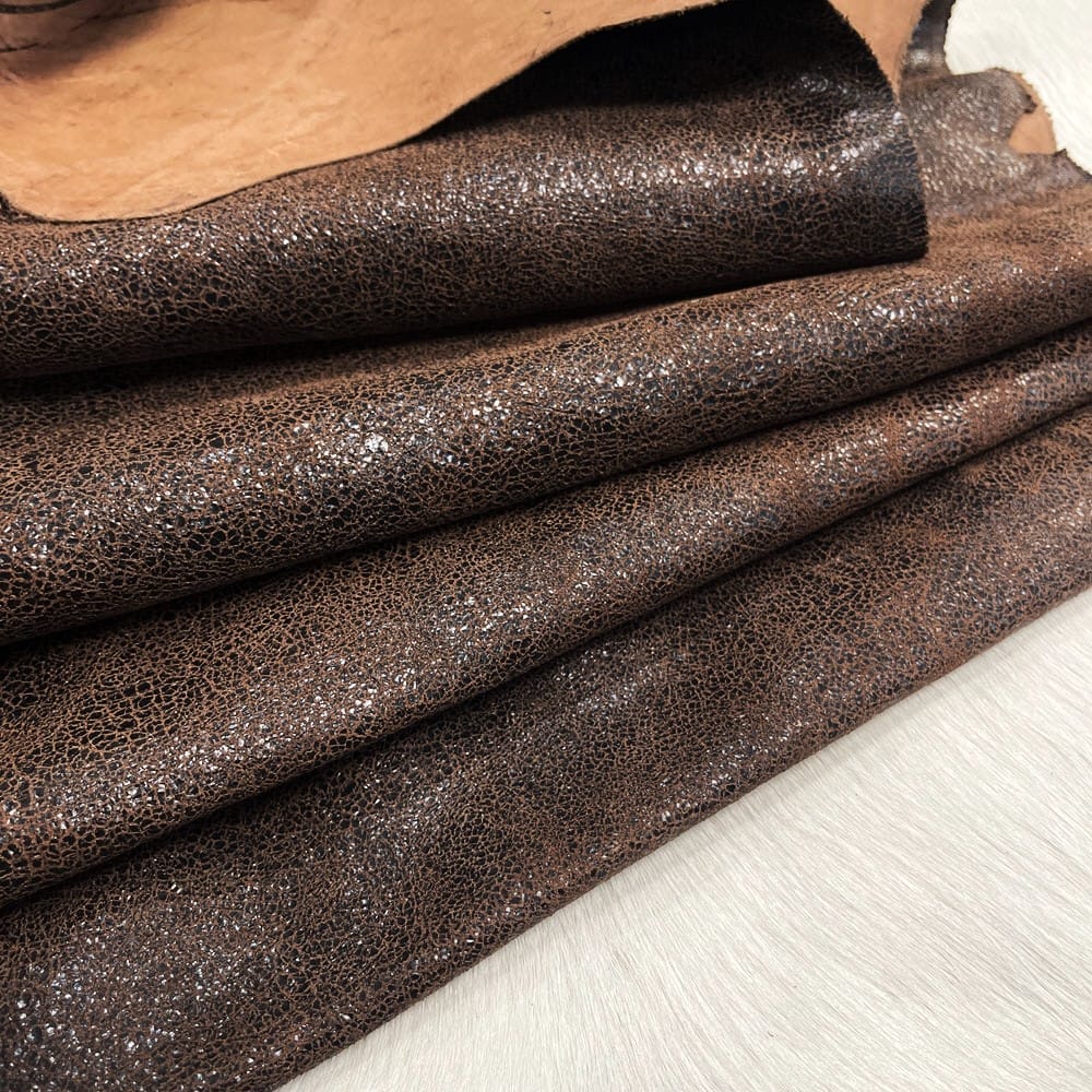 Cow Leather Oklahoma Crackle Distressed 3/4 oz | Avetco Inc.