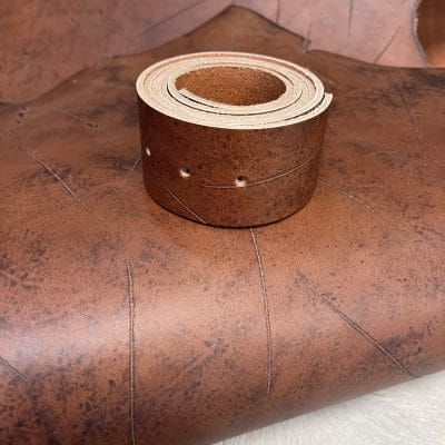 Veg Tan Belt Straps Blank  8/9 oz 48"- 60"
