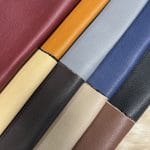 The Hudson Cow Leather Collection showcases exquisite cowhide items crafted from top-quality full-grain leather. These products are highly durable and built to last. With a timeless and exquisite appearance, the leather boasts a natural grain texture and is 1.0-1.2 mm thick. Its medium-soft temper feels silky smooth against the skin. These versatile products can be used for hats, wallets, handbags, shoes, accessories, and apparel. Every hide is approximately 18-20 sq. ft. and has a sleek chrome finish.