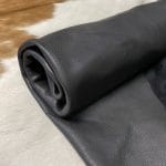 The Hudson Cow Leather Collection showcases exquisite cowhide items crafted from top-quality full-grain leather. These products are highly durable and built to last. With a timeless and exquisite appearance, the leather boasts a natural grain texture and is 1.0-1.2 mm thick. Its medium-soft temper feels silky smooth against the skin. These versatile products can be used for hats, wallets, handbags, shoes, accessories, and apparel. Every hide is approximately 18-20 sq. ft. and has a sleek chrome finish.